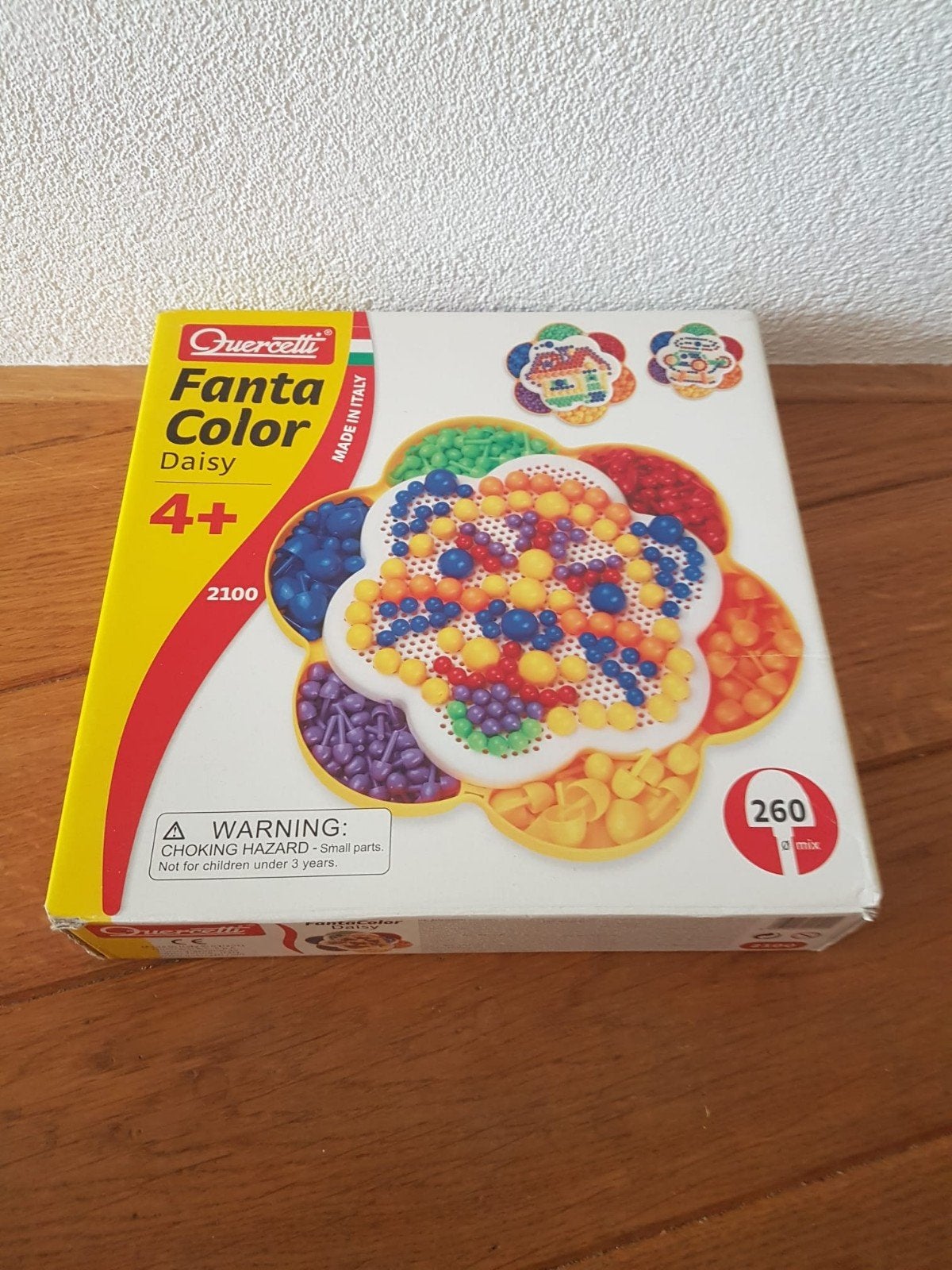Quercetti Fanta Color Daisy 4+ Steekmozaïek, Ophalen of Verzenden, Gebruikt, Overige typen