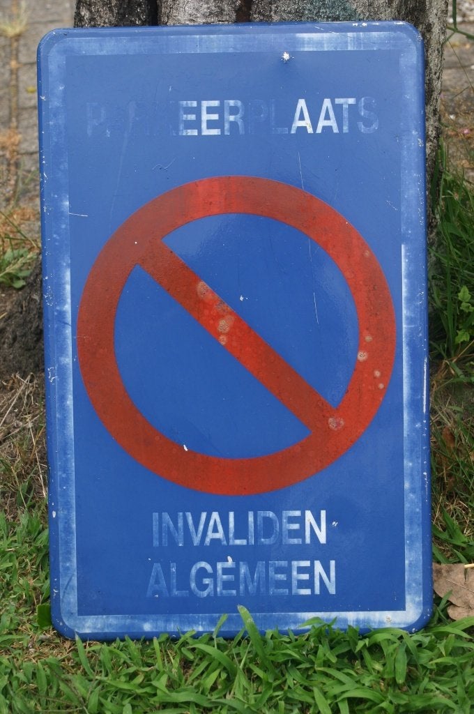 verkeersbord, Ophalen, Gebruikt