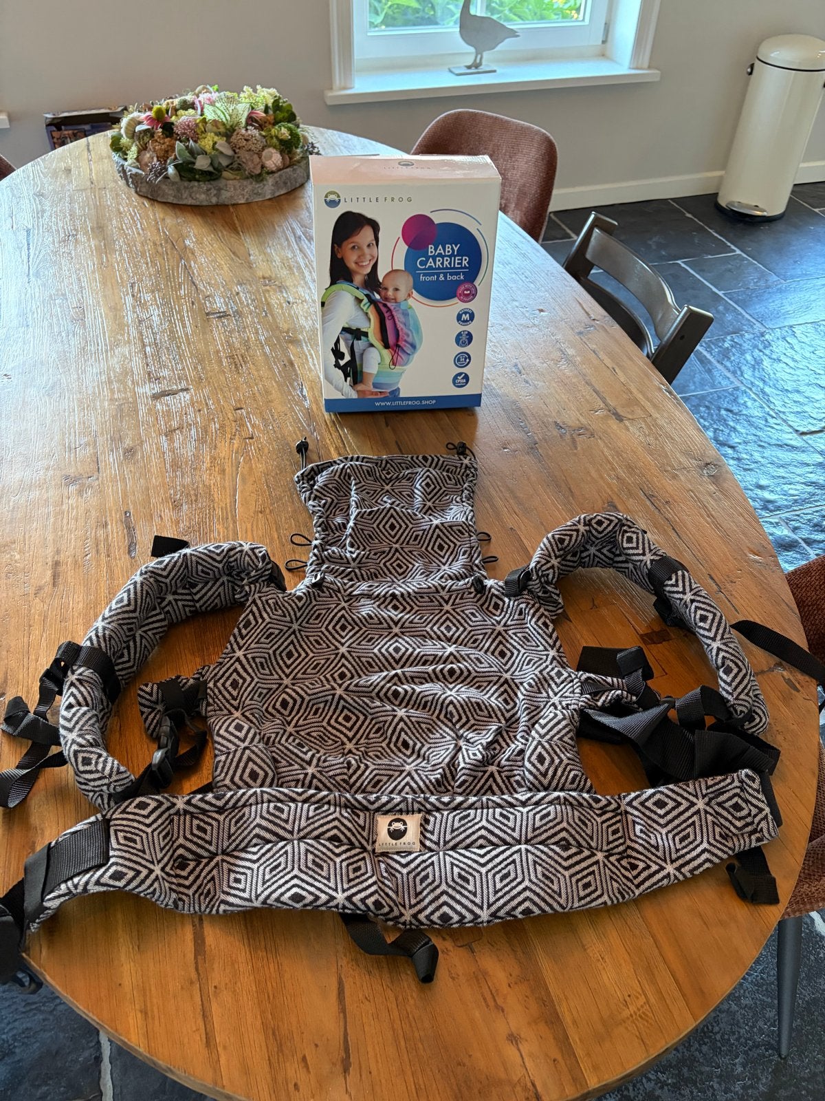 Little Frog Baby Carrier, Overige merken, Buik of Rug, Ophalen of Verzenden, Zo goed als nieuw