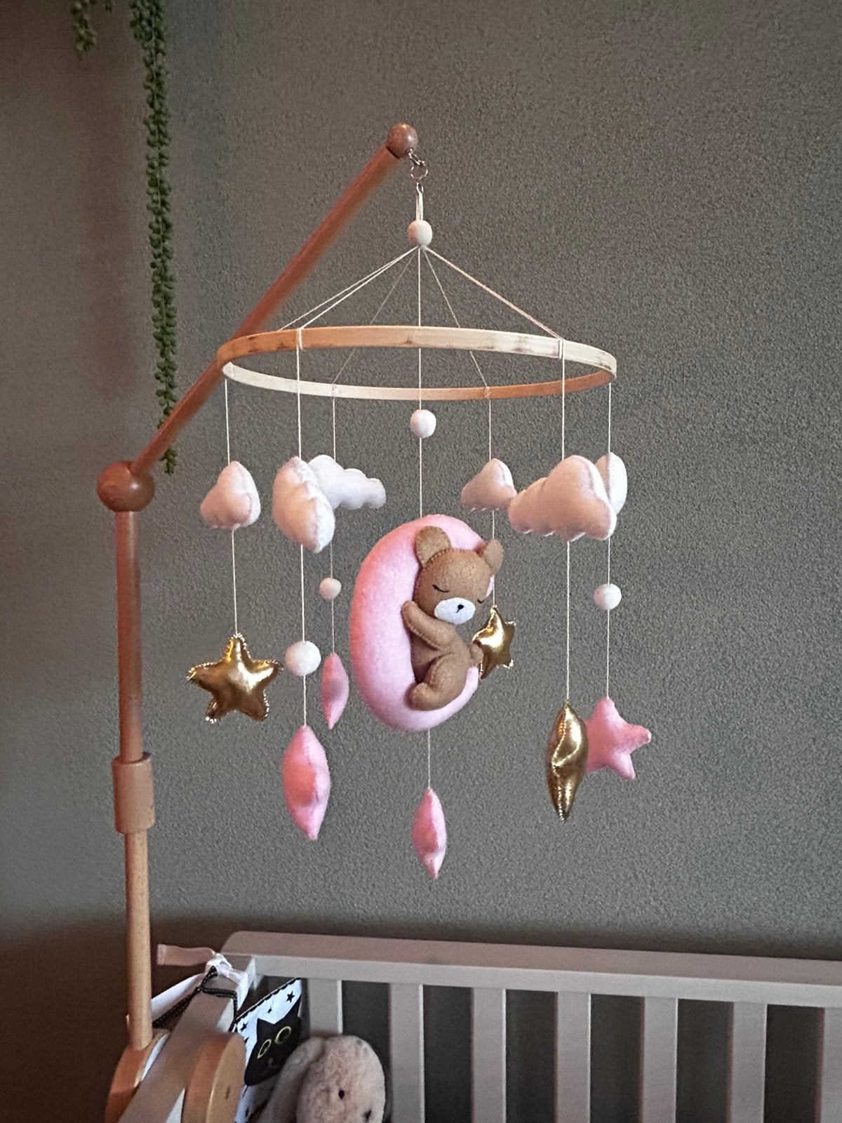 Babymobiel hanger, Ophalen of Verzenden, Zo goed als nieuw, Handgemaakt, Mobiel