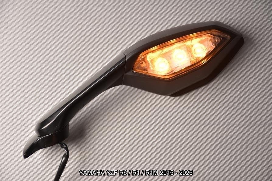 Set spiegels voor YAMAHA YZF R6 / R1 / R1M 2015 2026, Motoren, Ophalen of Verzenden, Nieuw
