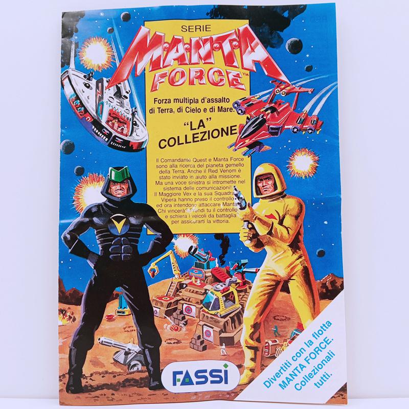 Manta Force Catalogus Bluebird Toys 1988, Ophalen of Verzenden, Zo goed als nieuw