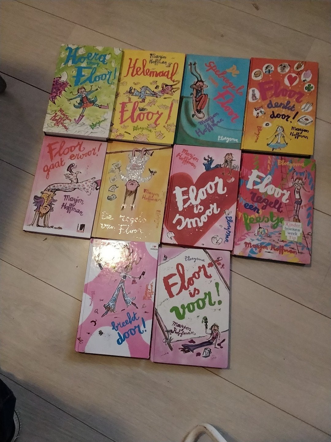 marjon Hoffman de floor boeken € 5 per stuk zie omschrijving, Boeken, Ophalen of Verzenden, Zo goed als nieuw