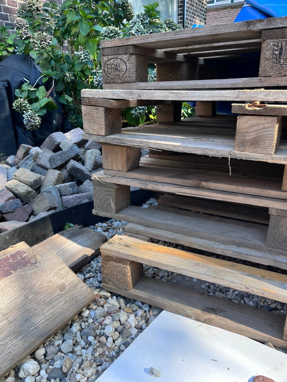 Pallets, Ophalen, Zo goed als nieuw, Hout, Overige typen