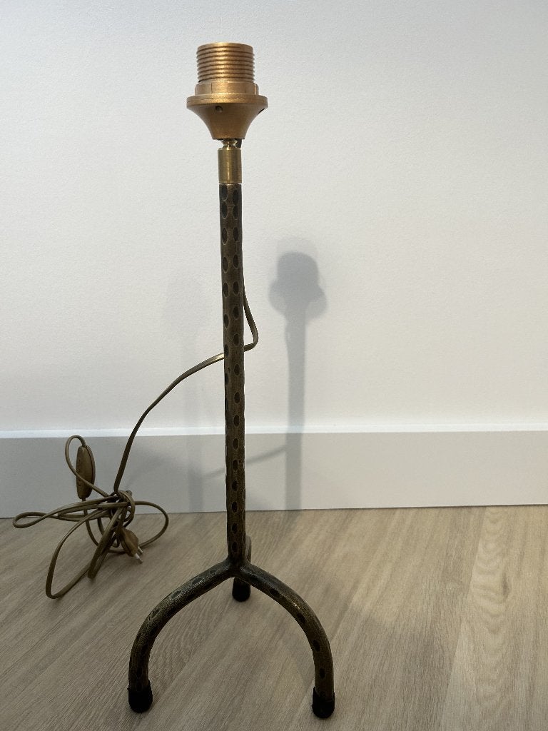 ZGAN Tafellamp lampenvoet lamp goud brons, Goud, Ophalen of Verzenden, Zo goed als nieuw, Metaal