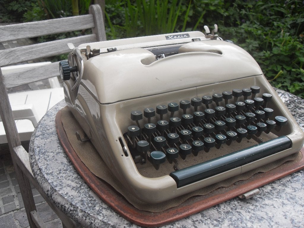 Oude typmachine, Diversen, Typemachines, Ophalen, Gebruikt
