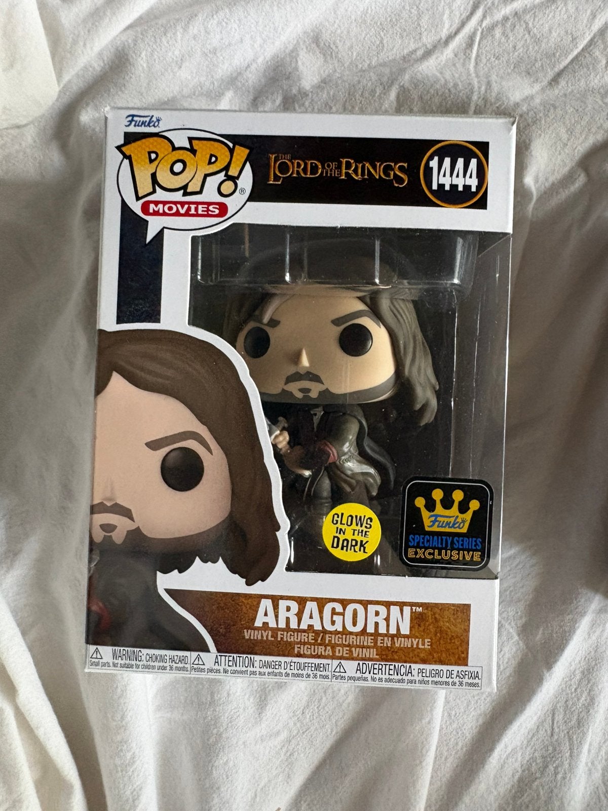 Funko, Aragorn 1444. lord of the rings, Verzamelen, Ophalen of Verzenden, Zo goed als nieuw