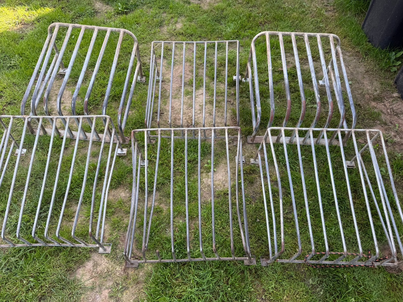 Gegalvaniseerde hooiruiven paard, Dieren en Toebehoren, Ophalen of Verzenden, Gebruikt