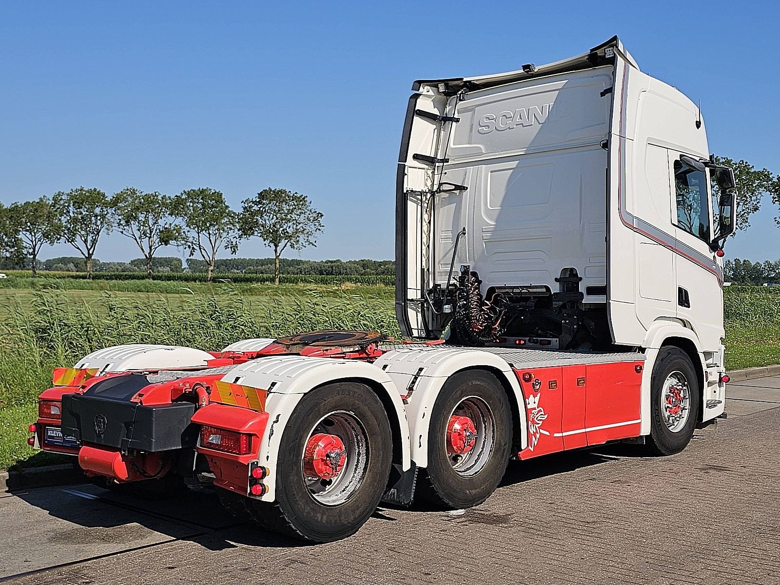 SCANIA R520 v8 6x4 ret.pto+hid, Automaat, Stoelverwarming, Euro 6, Leder