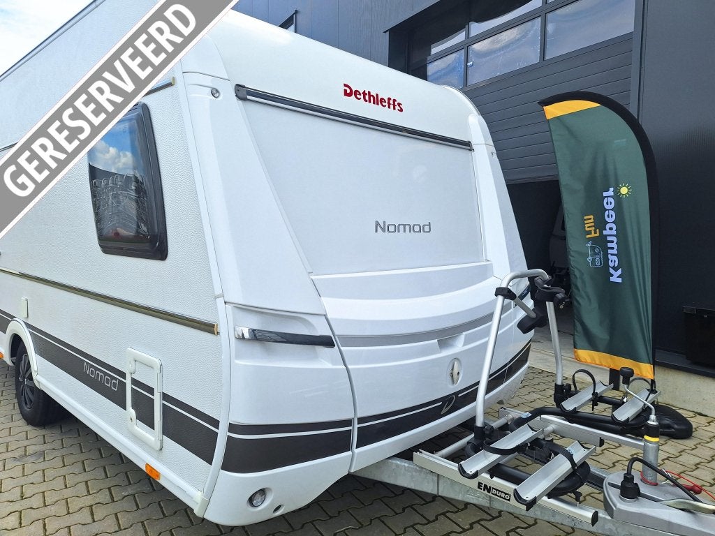 Dethleffs Nomad 470 FR Topper - Mover + Voortent - Fiets, Rondzit, Particulier, Dethleffs, 5 tot 6 meter