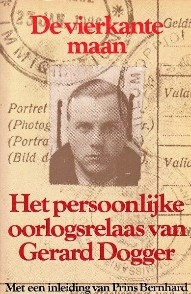 Dogger - De vierkante maan.  adelborst Gerard Dogger, Ophalen, Tweede Wereldoorlog, Zo goed als nieuw, Marine