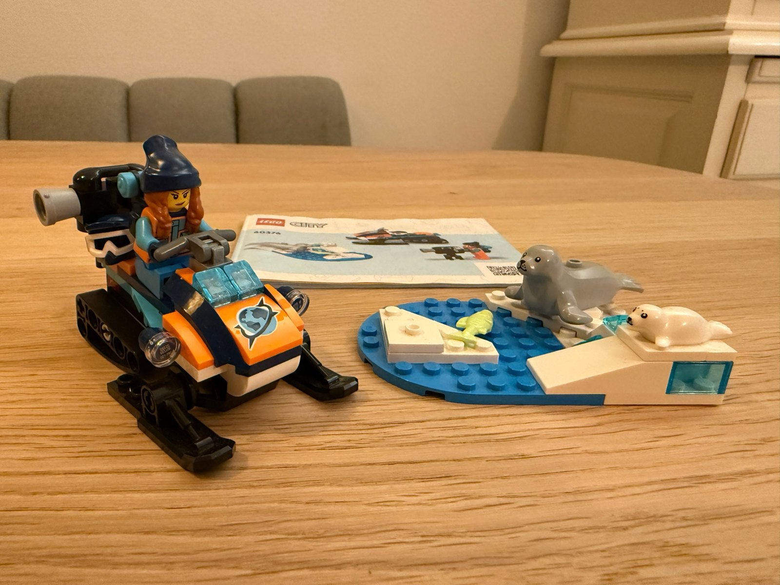 Lego city Sneeuwscooter voor poolonderzoek - 60367, Ophalen of Verzenden, Zo goed als nieuw