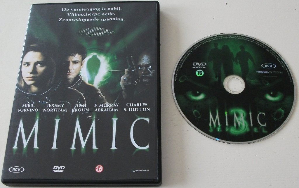 Film-Serie *** MIMIC *** Deel 1 + 3, Vanaf 16 jaar, Nederlands, Ophalen of Verzenden, Gebruikt
