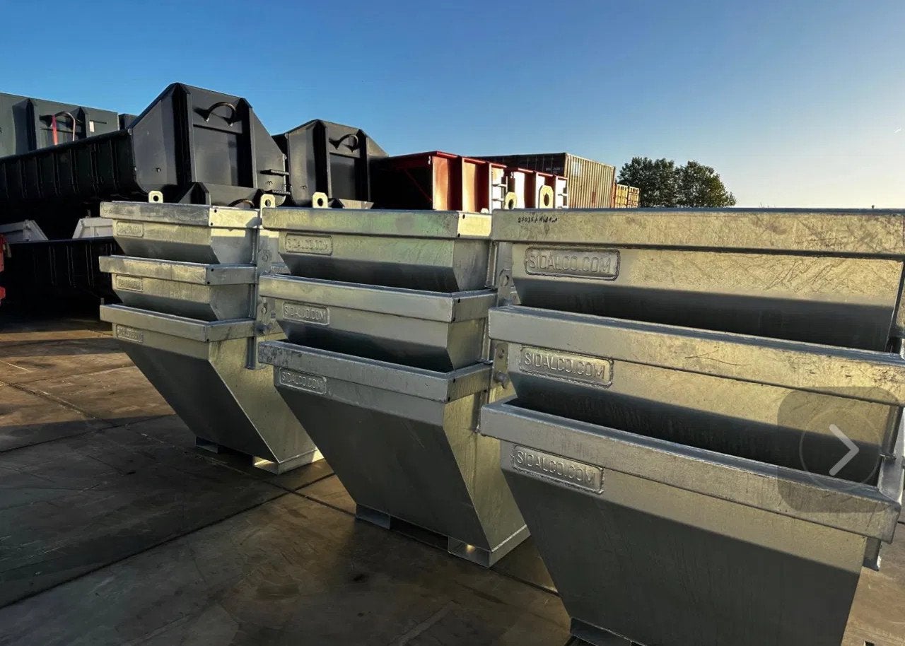 Sidalco 2 m3 gegalvaniseerd (bj 2025)