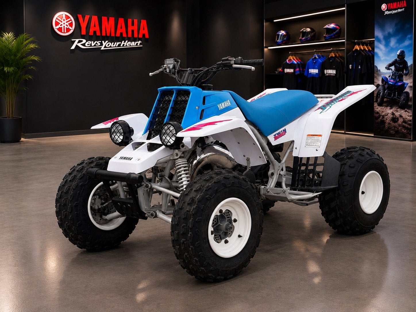 Nieuwstaat! Yamaha Banshee 350 cc 1992 model 3GG NL Kenteken