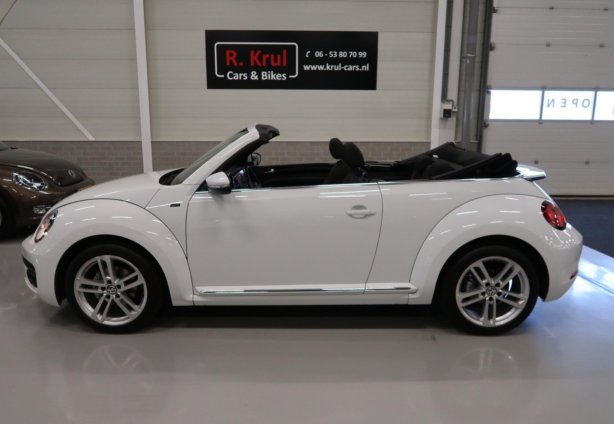 Volkswagen Beetle Cabriolet 1.2 TSI Allstar Camera Navigatie, Auto's, Voorwielaandrijving, Stof, Gebruikt, 4 cilinders