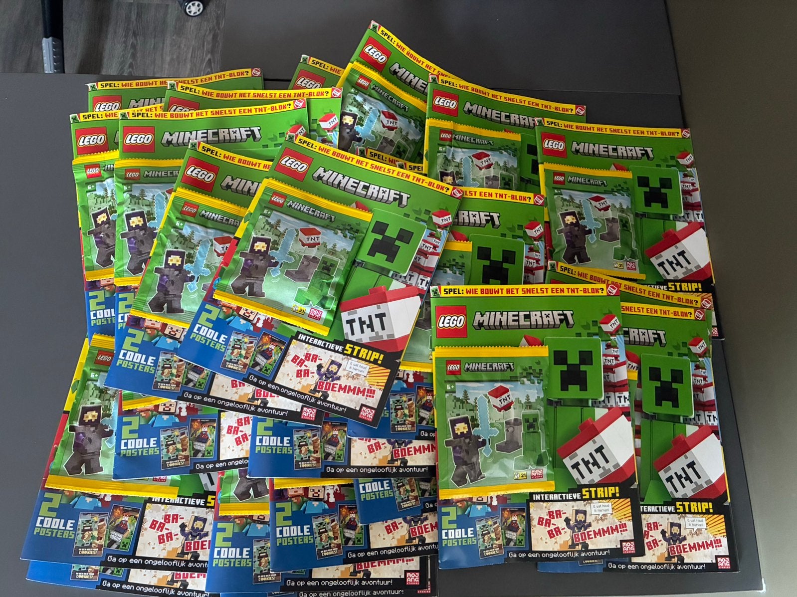 Lego Minecraft Magazine Inclusief Setje- 15 beschikbaar -, Minecraft, Lego, Overige typen, Nieuw