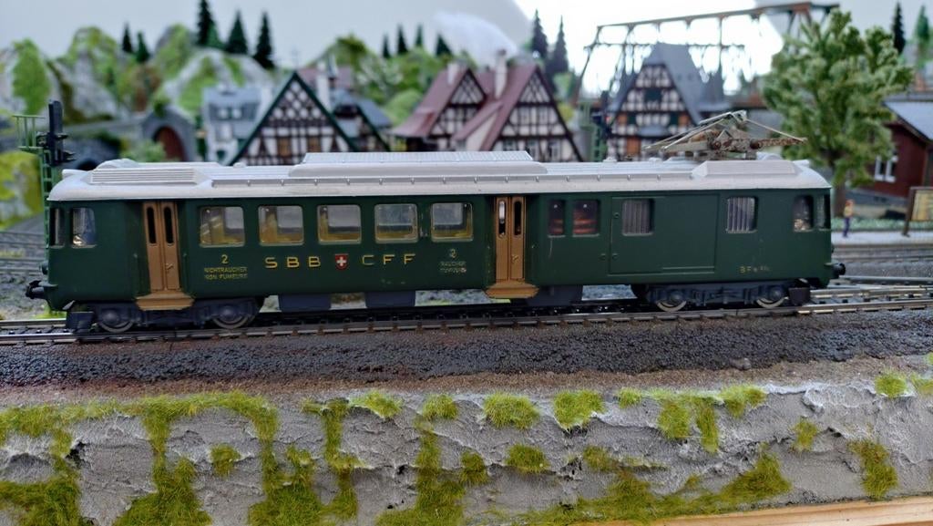HAG 151 4/4 SBB CFF Locomotief - DC, opknapper, Hobby en Vrije tijd, Overige merken, Gebruikt, Ophalen of Verzenden, Analoog