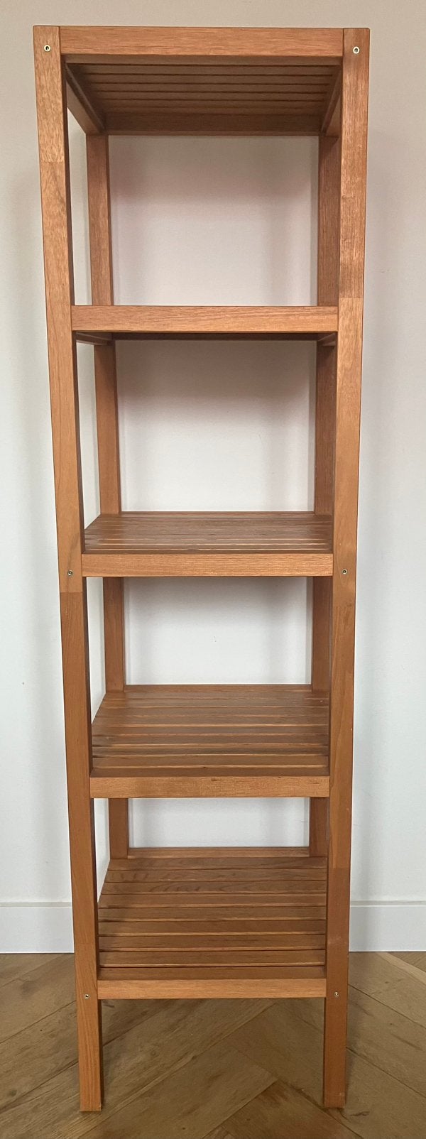 Ikea Molger houten badkamerkast boekenkast classic kast hout, (Half)hoge kast, Minder dan 50 cm, Ophalen of Verzenden, Zo goed als nieuw