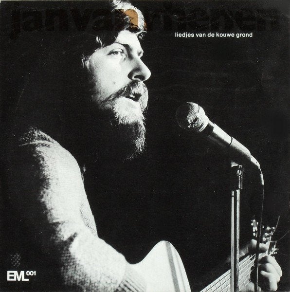 L.P. (1976) Jan van Rhenen - Liedjes van de Kouwe Grond, Cd's en Dvd's, Vinyl | Nederlandstalig, Gebruikt, Ophalen of Verzenden