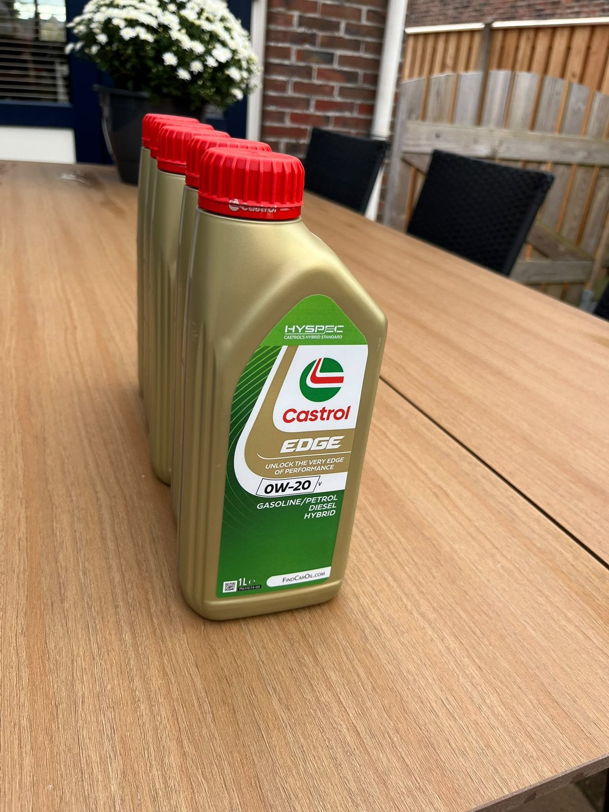 Castrol olie 0W-20, Ophalen