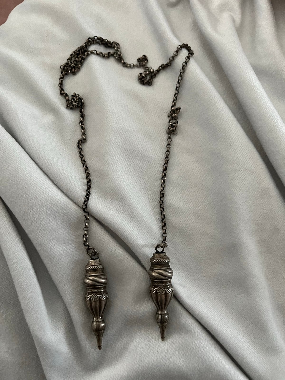 Vintage  Ketting breipendoppen, Antiek en Kunst, Ophalen of Verzenden