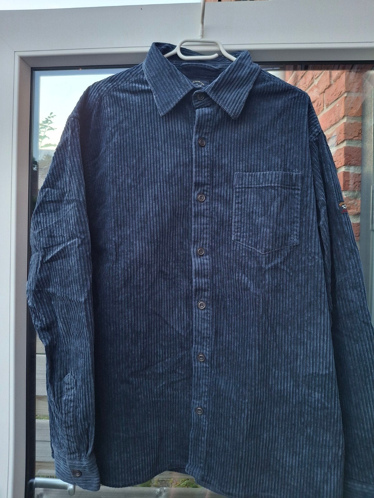 Paul & Shark Corduroy Overhemd - Donkerblauw, Blauw, Ophalen of Verzenden, Overige halswijdtes, Gedragen