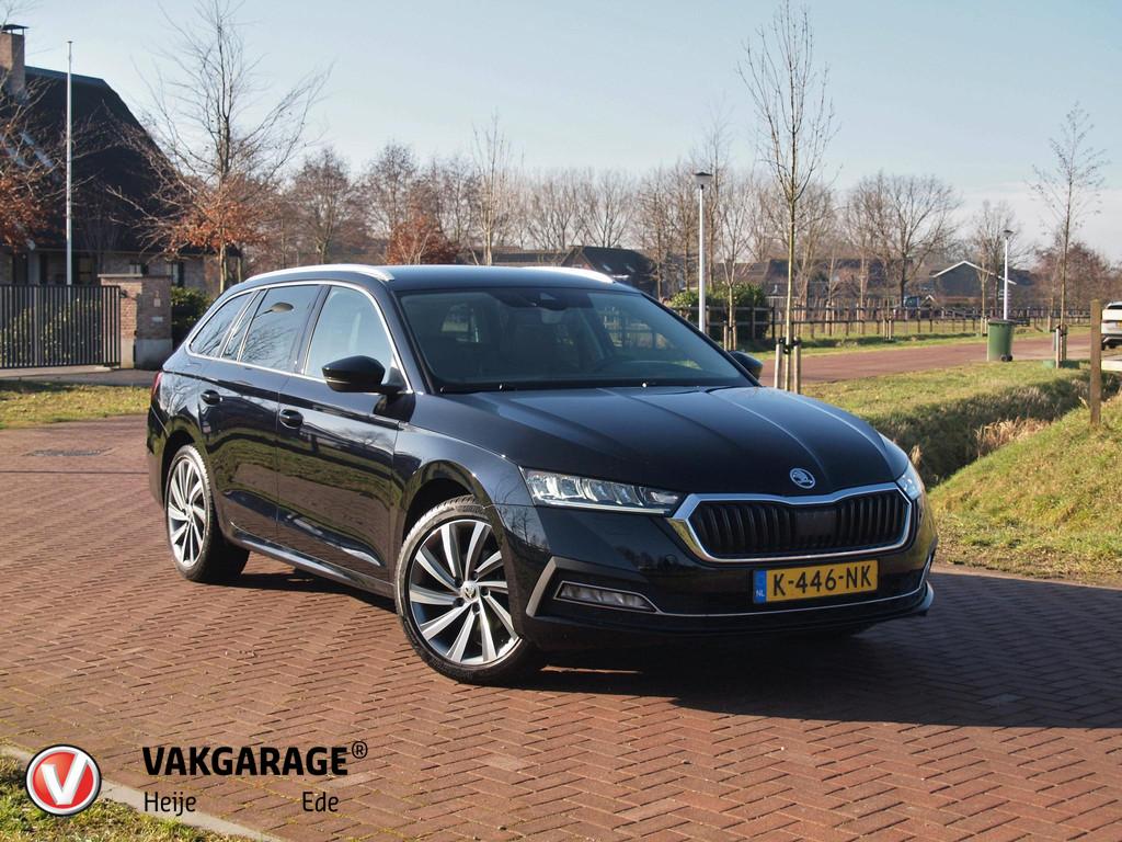 Skoda Octavia Combi 1.0 e-TSI Business Edition Plus | Head-U, Auto's, Skoda, Gebruikt, Euro 6, Zwart, 19 km/l