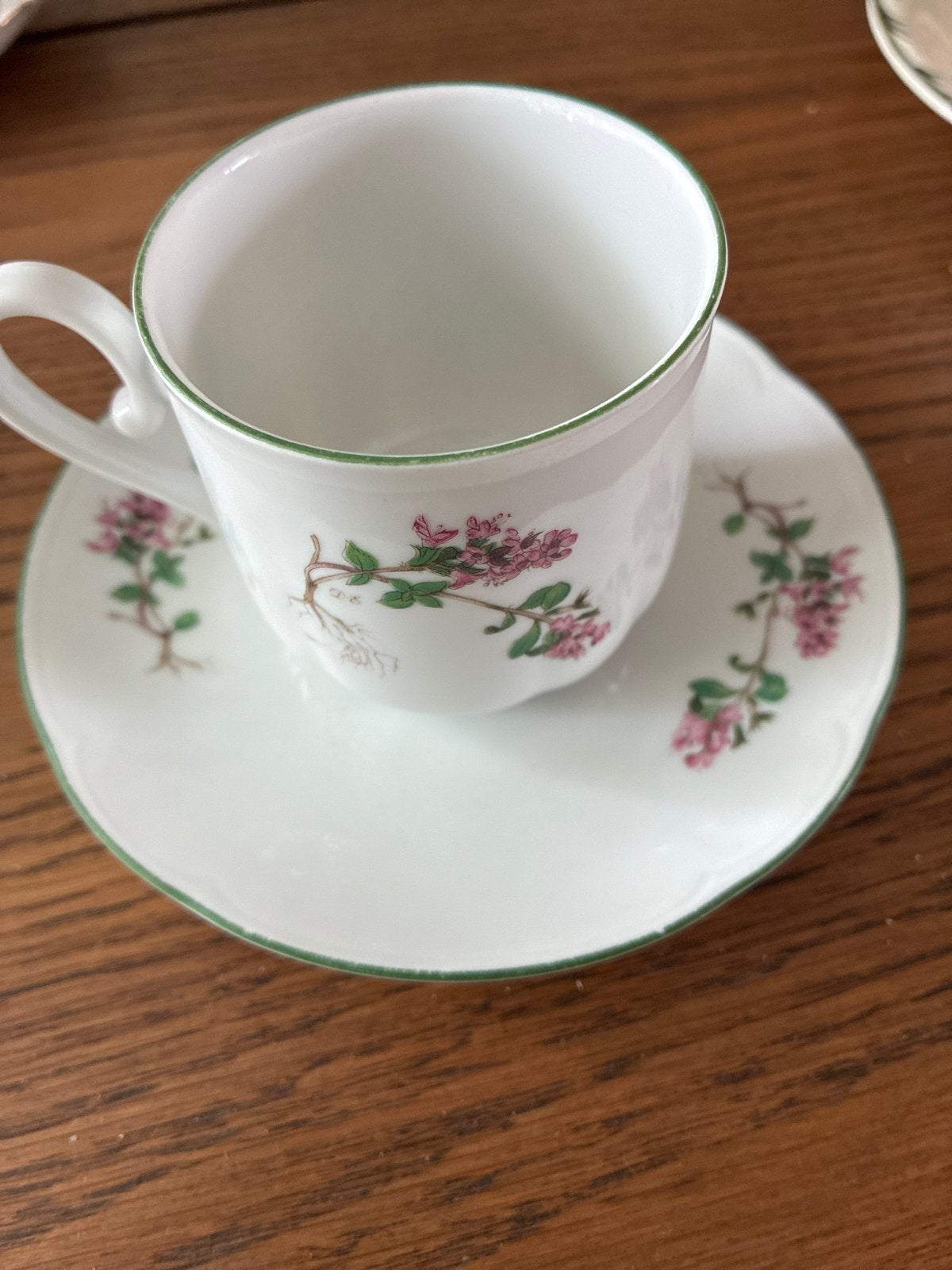 Vintage Seltmann Weiden Bavaria kop en schotel met bloemen, Ophalen