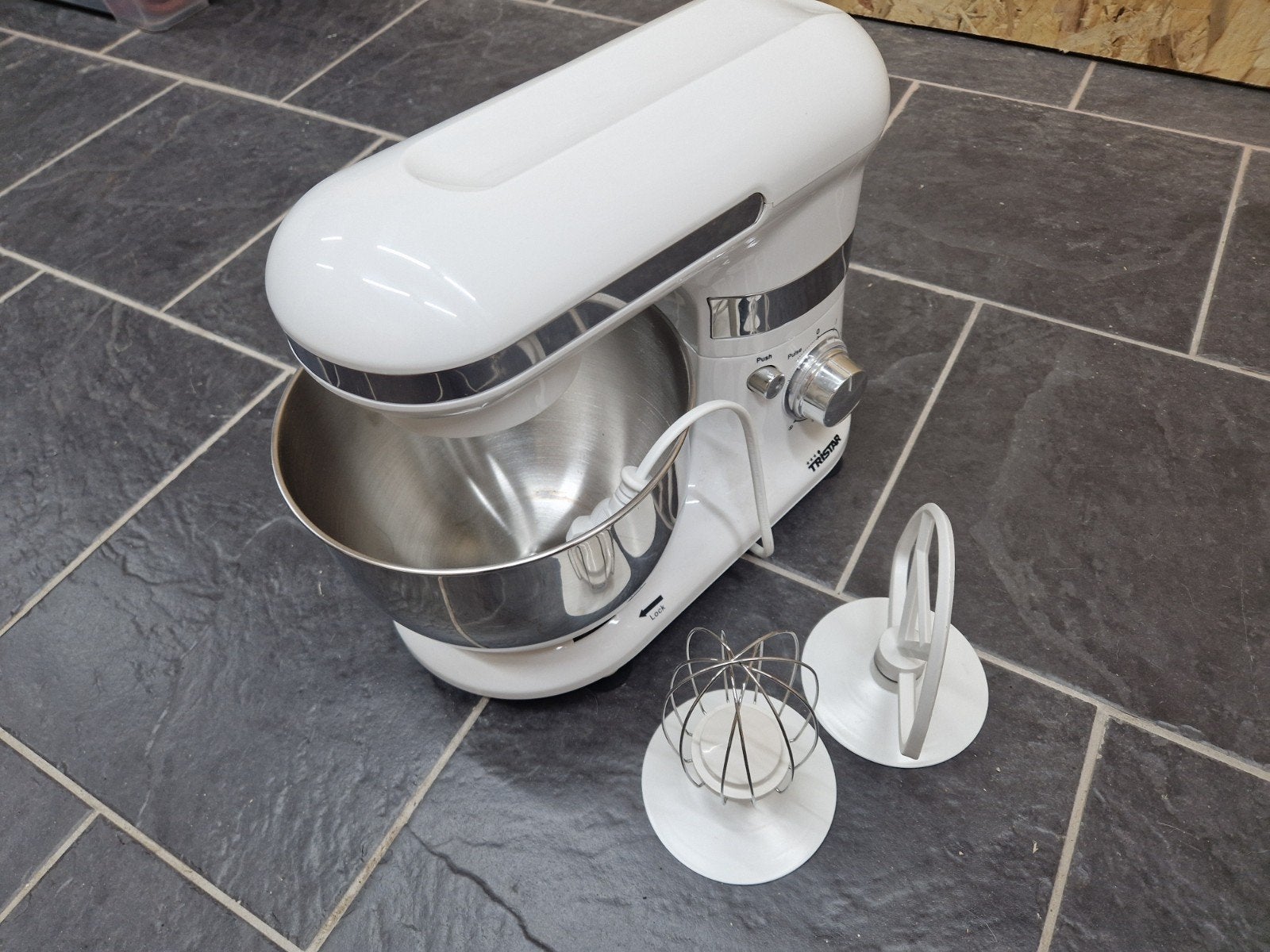 Tristar MX-4161 Multi Mixer met Kom - Wit, 4 liter of meer, Ophalen, Gebruikt, 3 snelheden of meer