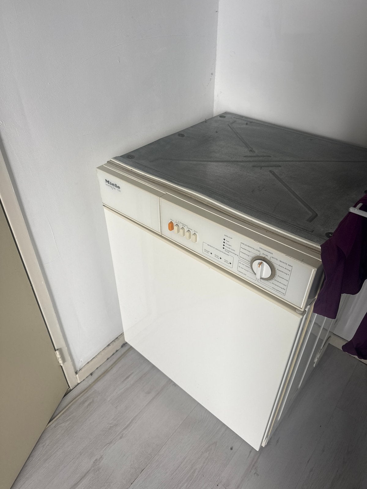 Miele Novotronic T510 Wasdroger - Gebruikt, Witgoed en Apparatuur, Wasdrogers, Ophalen, 6 tot 8 kg, Gebruikt, Luchtafvoer