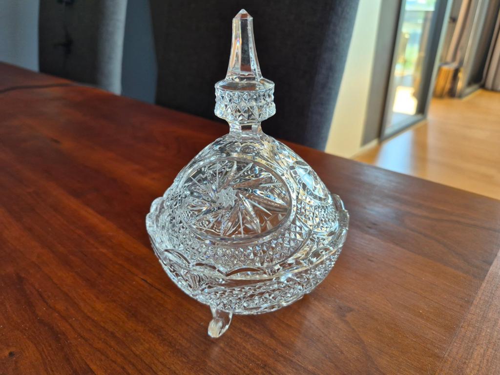 Vintage Bonbonniere  Kristal, Ophalen of Verzenden