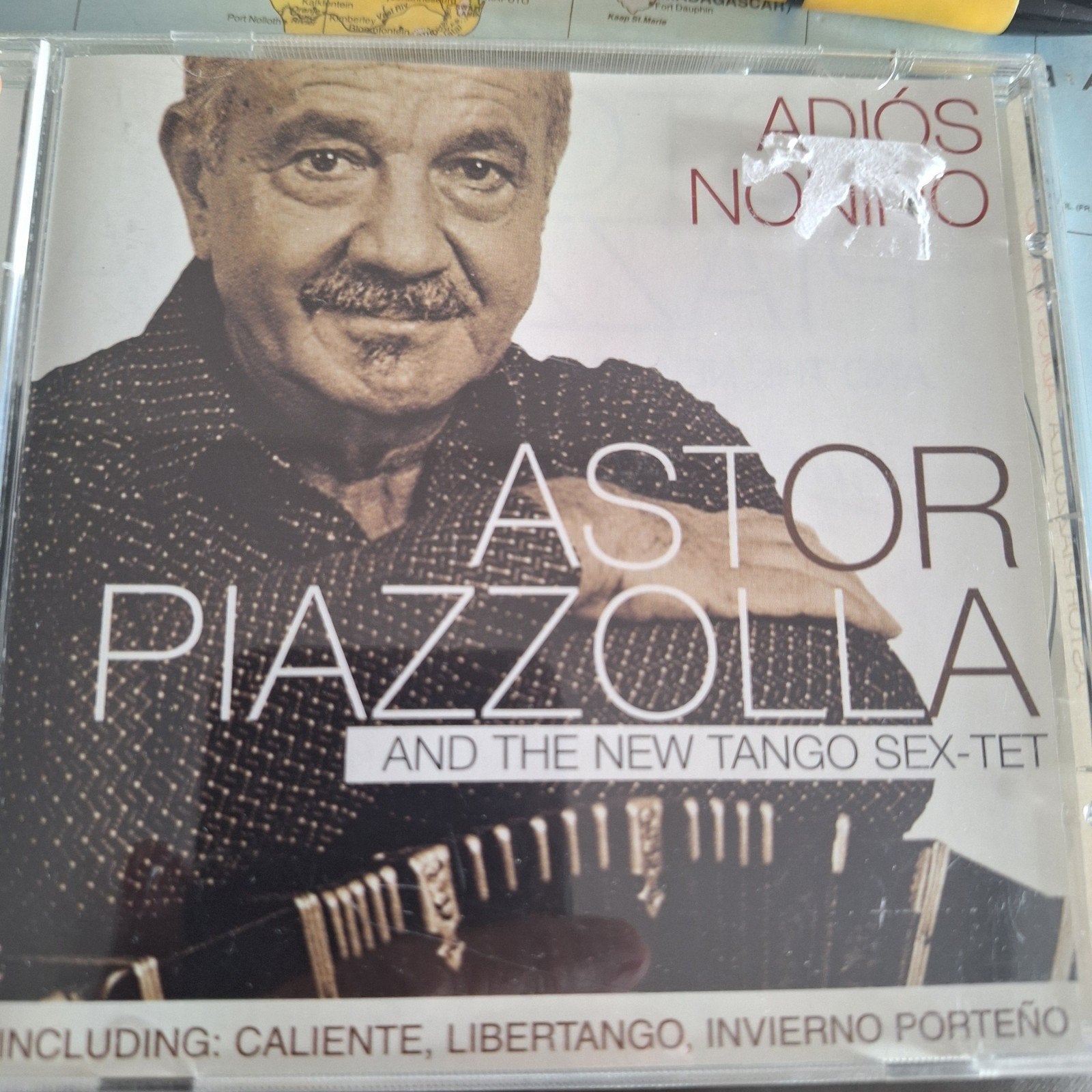 Astor Piazzolla - Adiós Nonino (Live!) CD, Ophalen of Verzenden, Gebruikt, Live-album