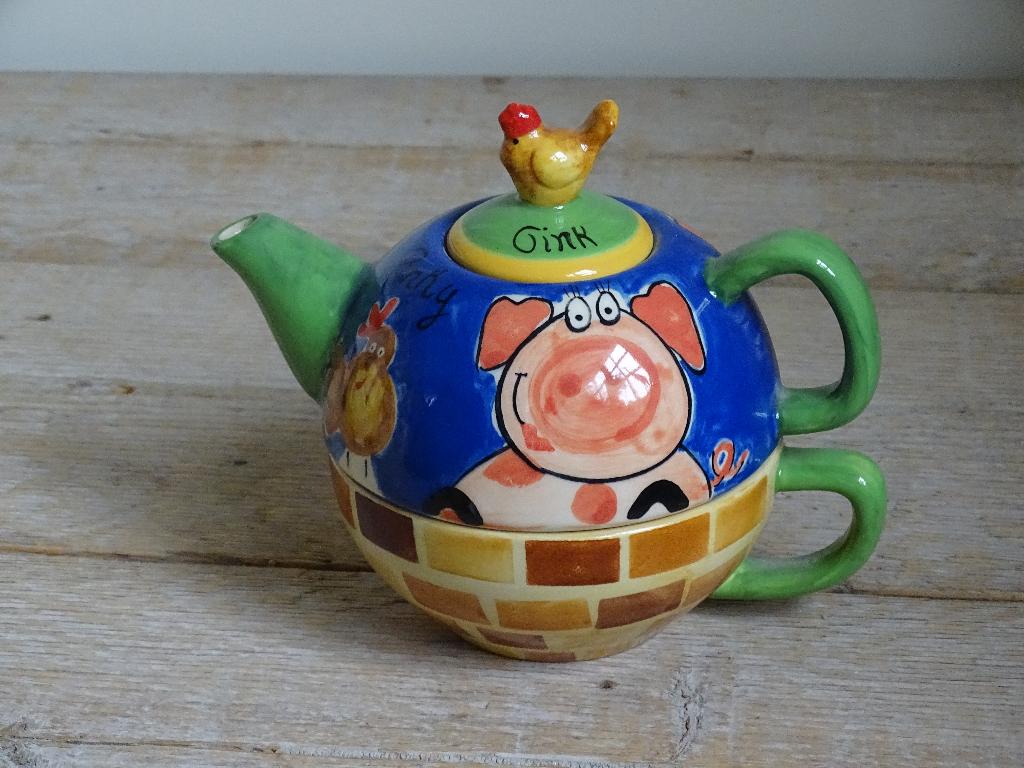 Tea-for-one, Price & Kensington, PRISTINE POTTERY, gaaf, Ophalen of Verzenden