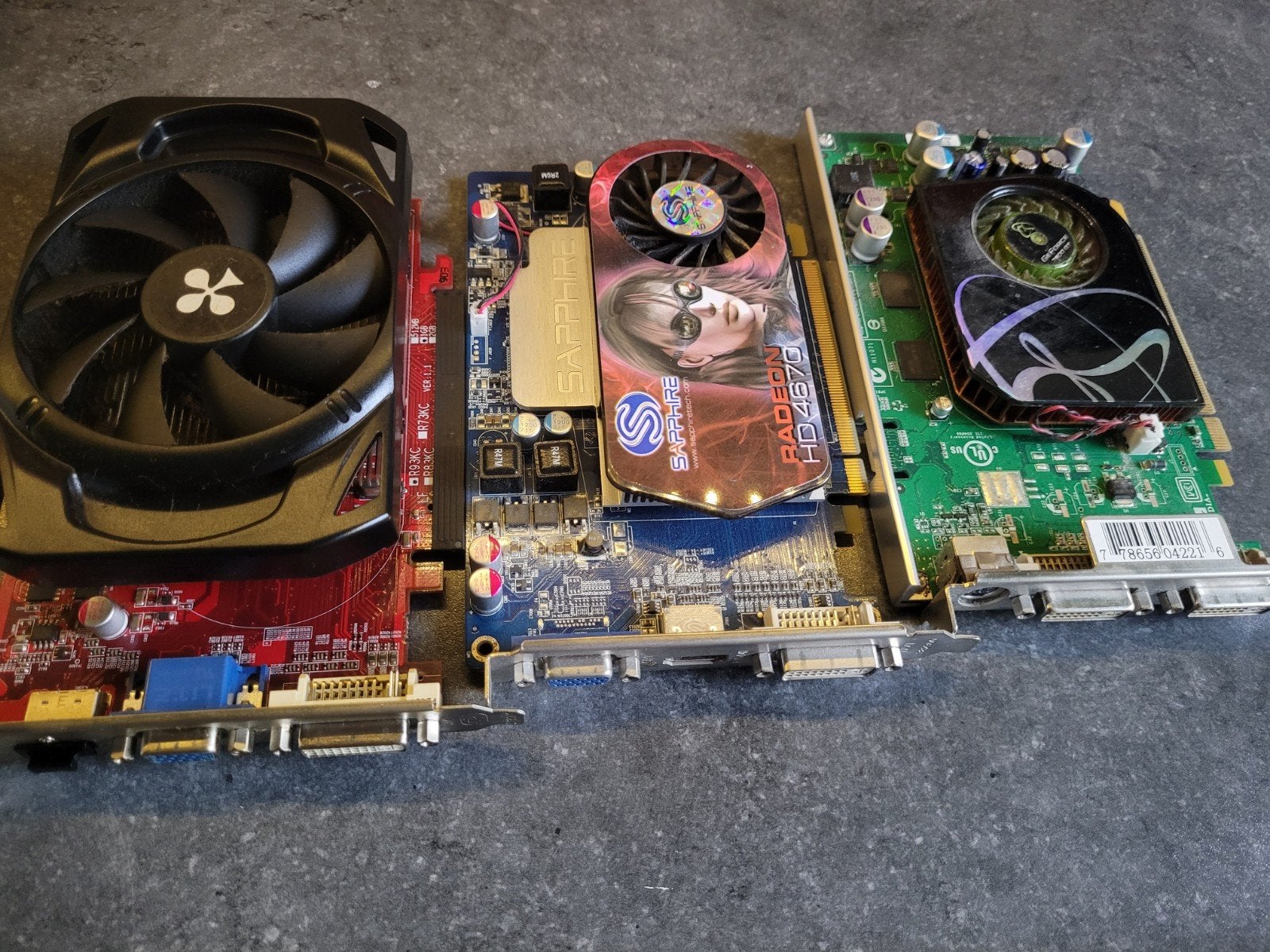 Diverse videokaarten, Computers en Software, Gebruikt, AMD, GDDR3, HDMI
