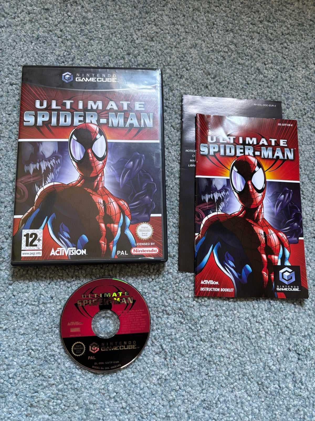 Ultimate Spider-Man Nintendo GameCube - Compleet met boekje, Spelcomputers en Games, Games | Nintendo GameCube, Zo goed als nieuw