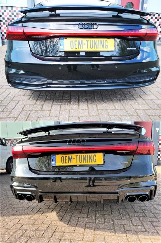 Diffuser A7/S7 S‑Style 18‑23 S‑Line Hoogglans Zwart, Ophalen of Verzenden