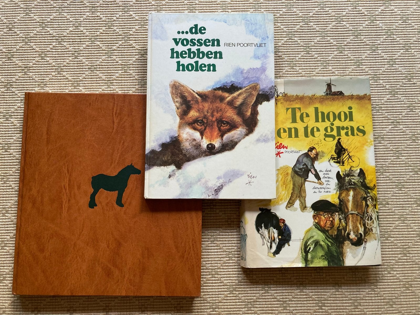 Rien Poortvliet Boeken: (3 stuks), Ophalen, Gelezen, Nederland