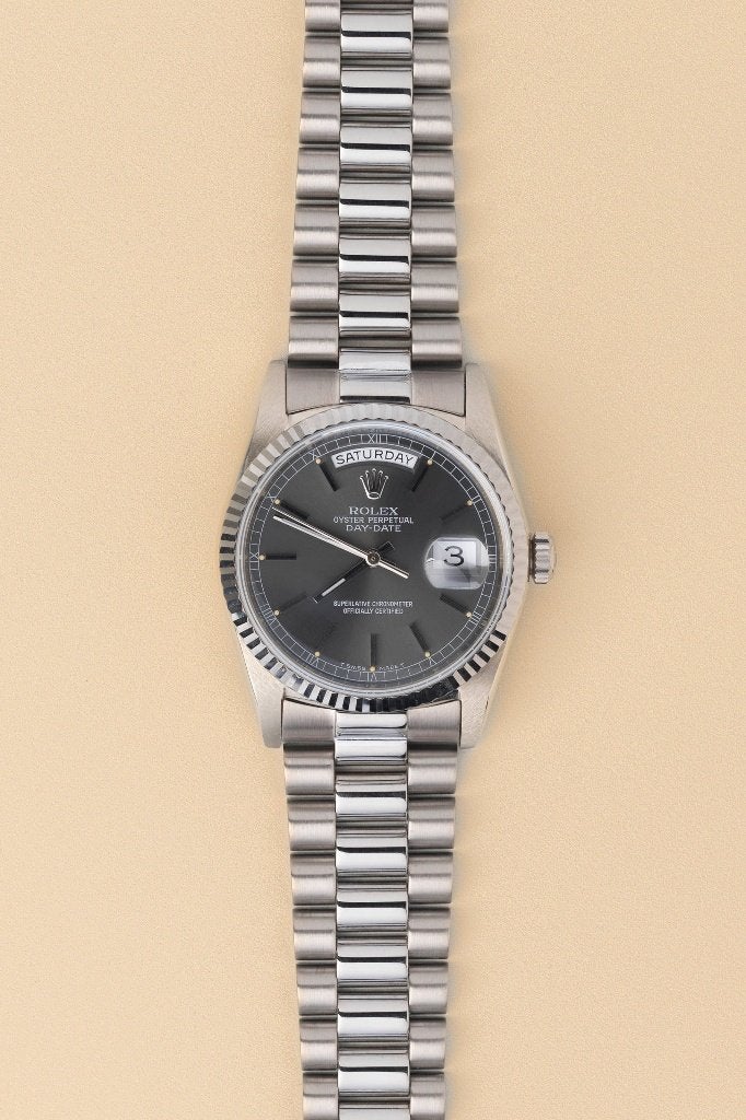 Rolex Day-Date 36 18039 ghost, Sieraden, Tassen en Uiterlijk, Horloges | Heren, Ophalen, Rolex, Polshorloge, Zo goed als nieuw