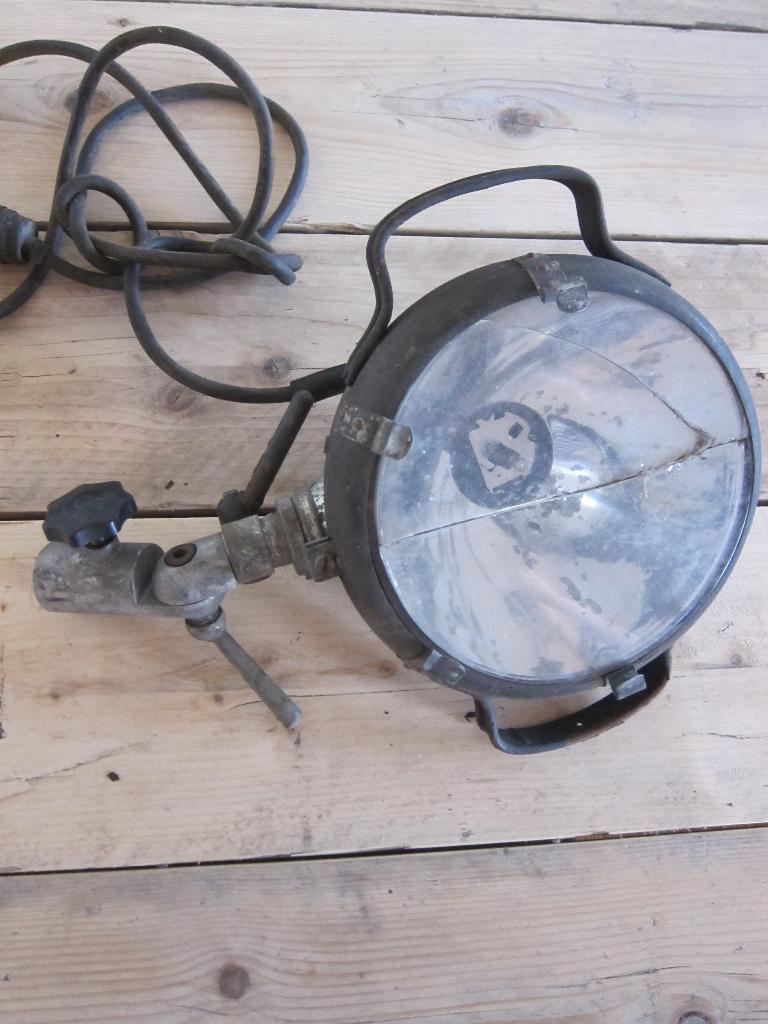 Retro Industrieel Lamp BOSCH, Ophalen of Verzenden