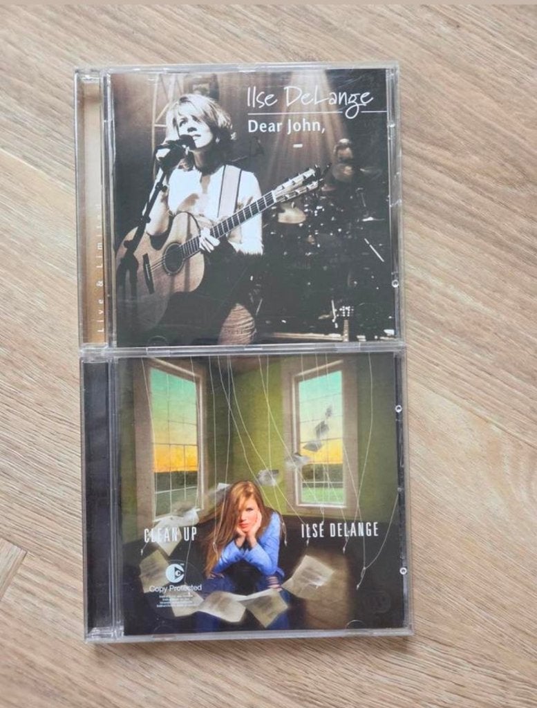 Ilse DeLange CD's: Dear John & Clean Up, Ophalen of Verzenden, Zo goed als nieuw, Pop
