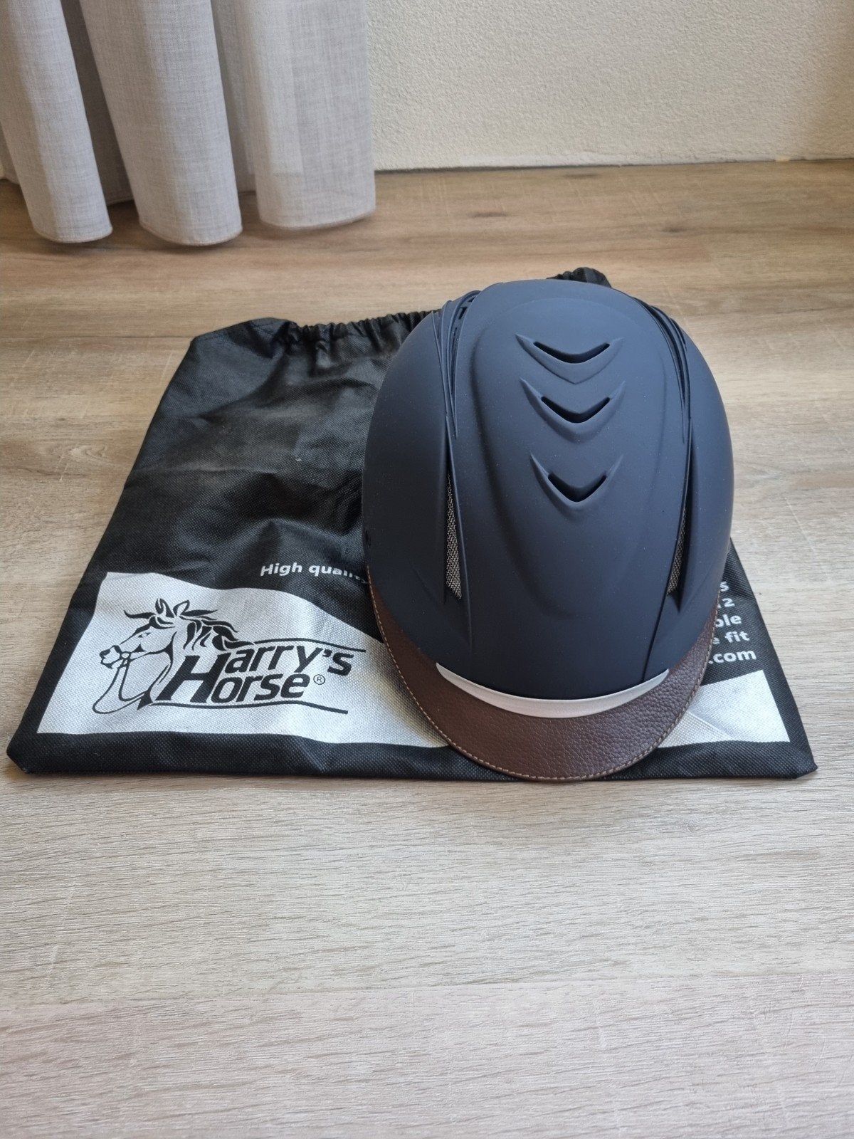 Cap Harry's horse maat M/L 57-59, Blauw, L, Dressuur, Ophalen of Verzenden