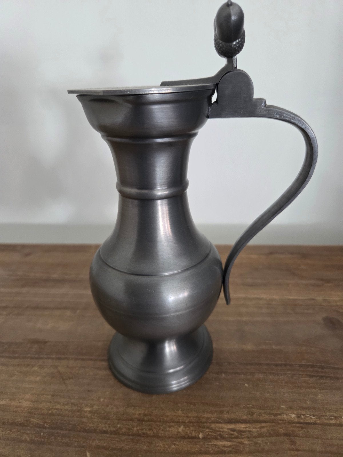 Antieke tinnen kan met deksel - 602/3620, Antiek en Kunst, Ophalen