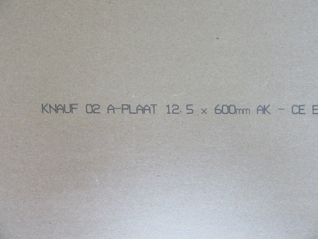 Gipsplaten Knauf 60x260 12.5mm, Ophalen, Nieuw, Overige materialen, Minder dan 20 mm