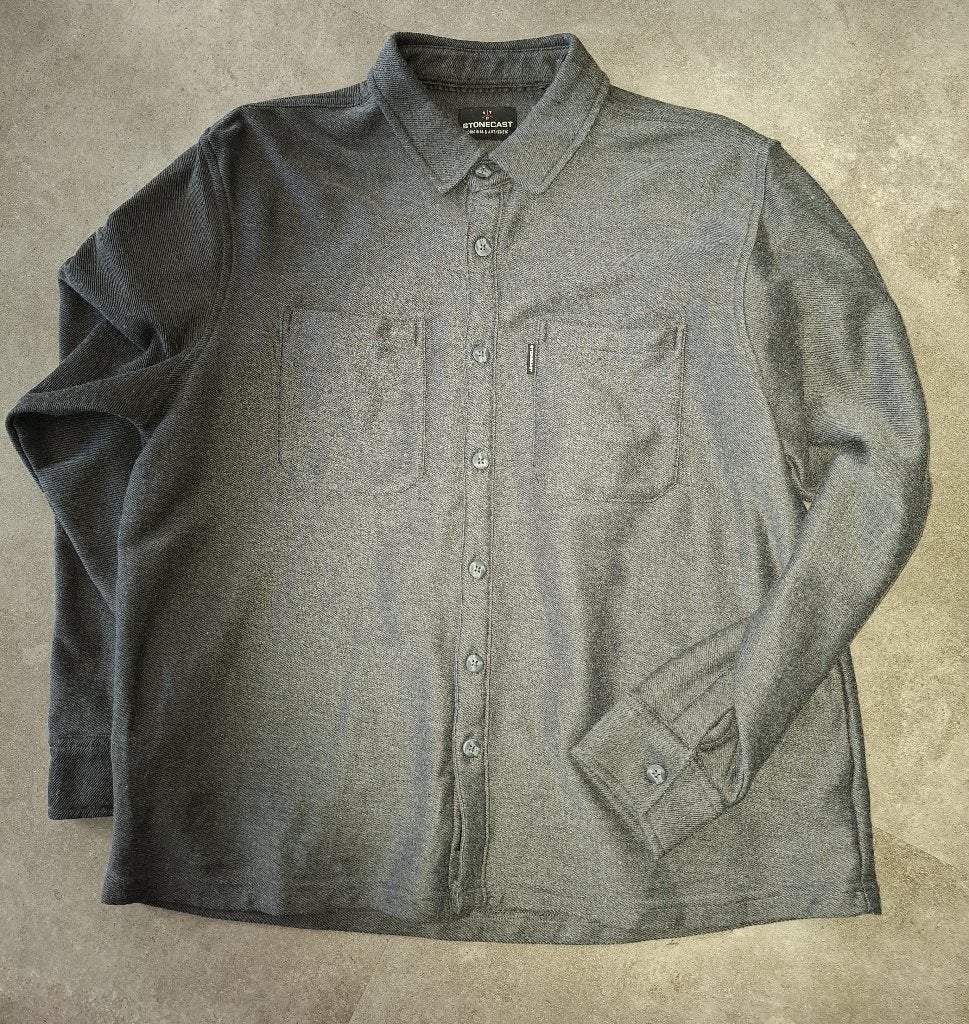 Stonecast overhemd overshirt M, Stonecast, Zo goed als nieuw, Grijs, Halswijdte 39/40 (M)