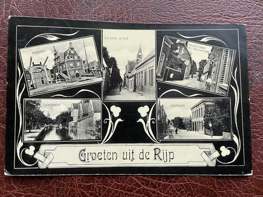 ansichtkaart van De Rijp, Groet uit De Rijp., Verzenden, 1920 tot 1940