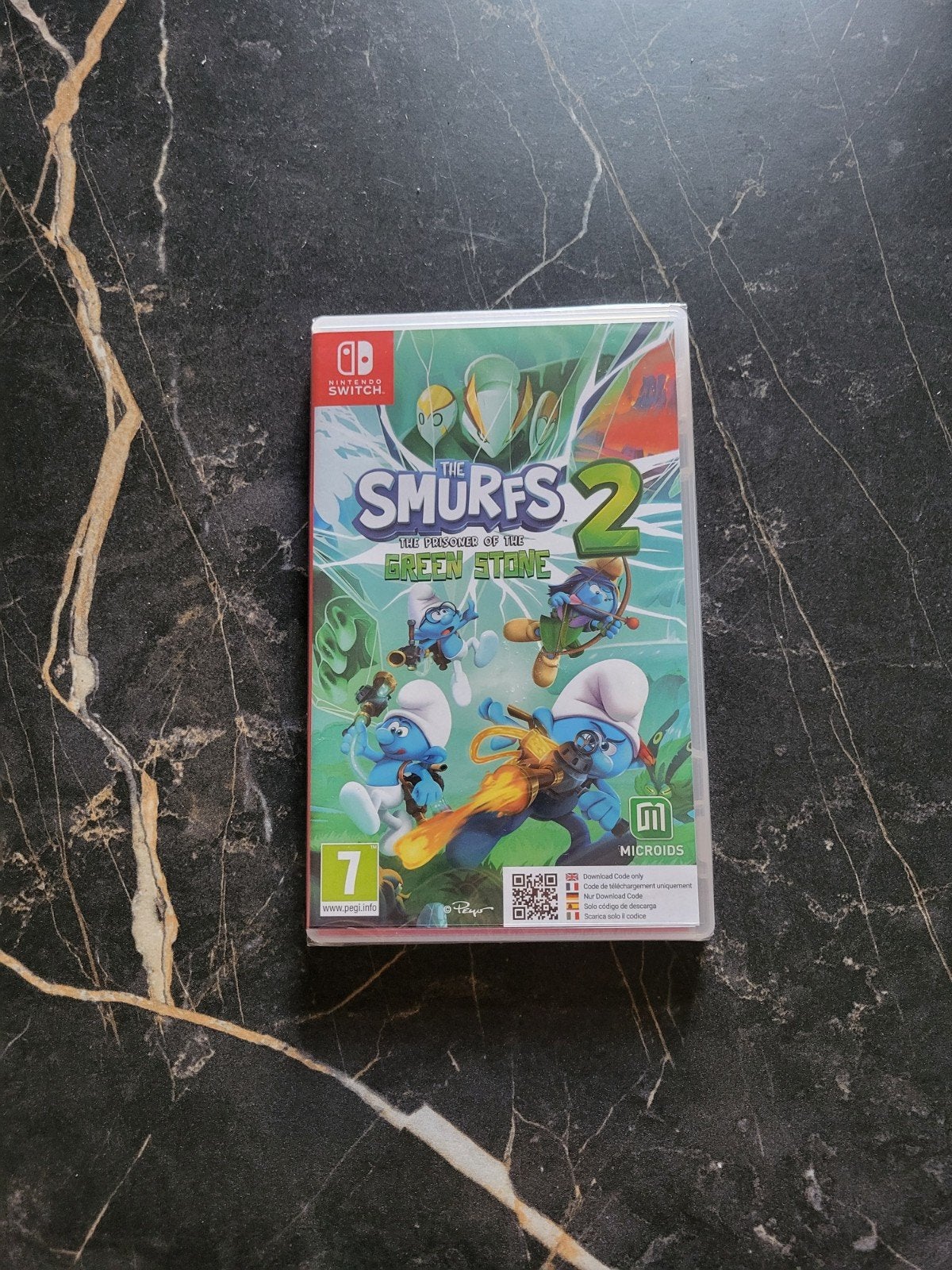 Switch1&2 The Smurfs 2 The Prisoner o/t Green Stone - SEALED, Spelcomputers en Games, 1 speler, Verzenden, Nieuw, Avontuur en Actie