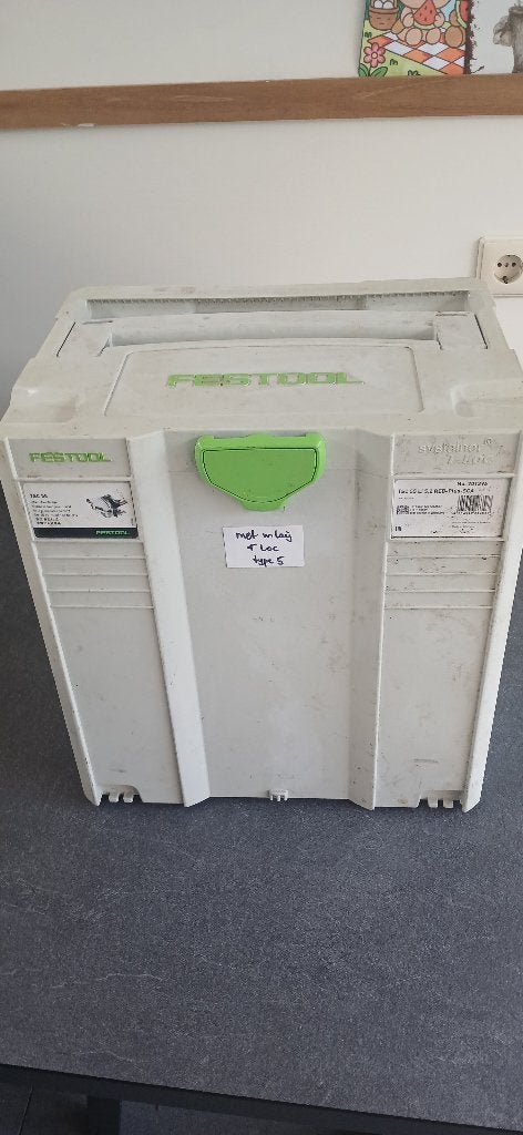 Festool T loc systainers sistainer gereedschapskoffers boxen, Ophalen of Verzenden, Gebruikt