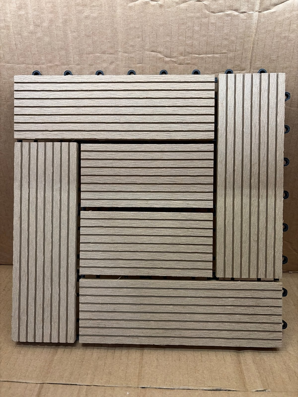 Terrastegels kliksysteem composiet 30x30cm, Ophalen of Verzenden, Nvt, Nvt, Nvt