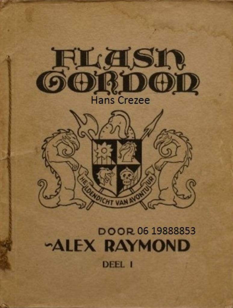 zoek flash gordon heldendicht van avontuur Nederlands Indië, Boeken, Stripboeken, Gelezen, Alex Raymond, Eén stripboek, Ophalen of Verzenden